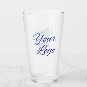 simple minimal add your logo/design here text glass