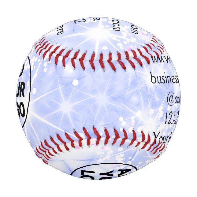 simple minimal add your logo/design here text name baseball (Front)