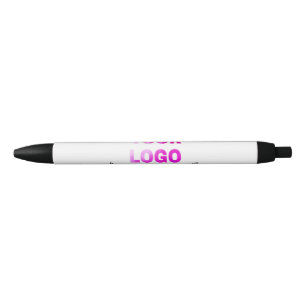 simple minimal add your logo/design here text  pos black ink pen