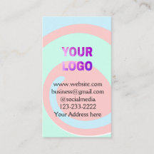 simple minimal add your logo/design here text pos