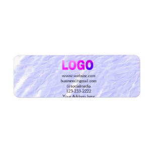 simple minimal add your logo/design here text  thr