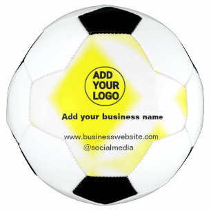 simple minimal add your logo/design yellow add web football