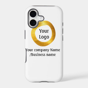simple minimal add your logo gold website social t