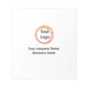 simple minimal add your logo gold website social t notepad