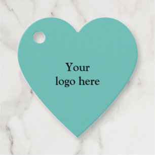 simple minimal add your logo text details gift favour tags