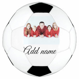 simple minimal add your mum photo name mum gift football