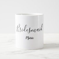SIMPLE MINIMAL add your name custom bridesmaid Co