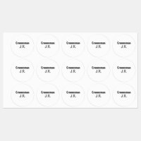SIMPLE MINIMAL add your name custom groomsman