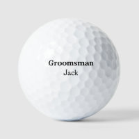 SIMPLE MINIMAL add your name custom groomsman 