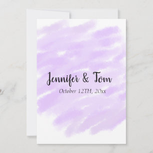 simple minimal add your name custom wedding unity invitation