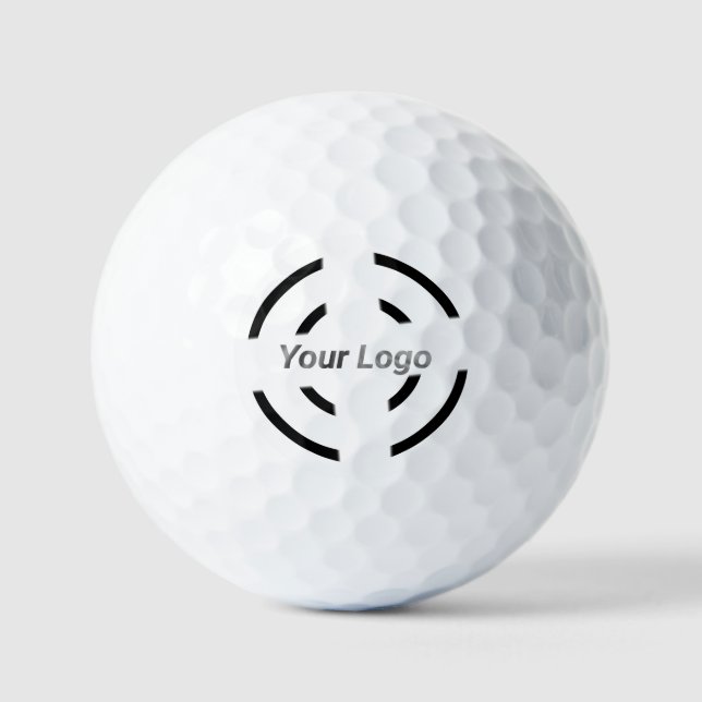 simple minimal add your name MONOGRAM GROOMSMEN    Golf Balls (Front)