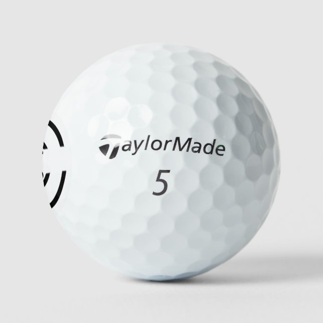 simple minimal add your name MONOGRAM GROOMSMEN    Golf Balls (Logo)