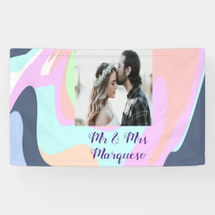 simple minimal add your name photo pastel paint ef banner