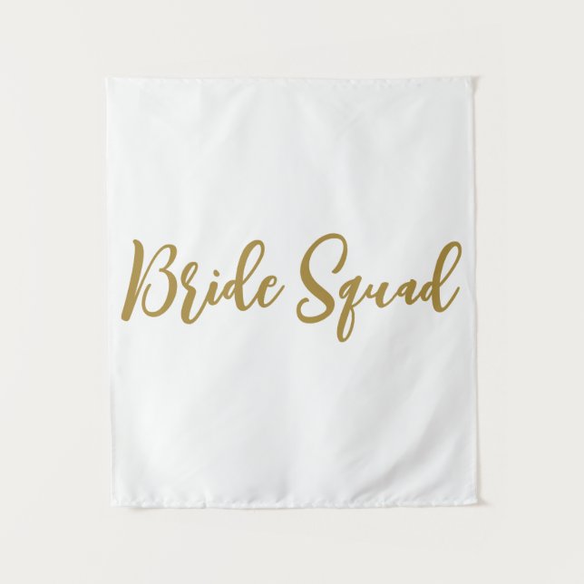 simple minimal add your name text bridesmaid gift  tapestry (Front)