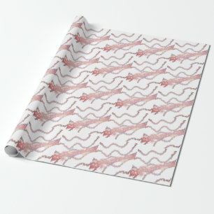 simple minimal add your text monogram name wrappin wrapping paper