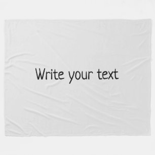 simple minimal add your text photo christmas  baby fleece blanket