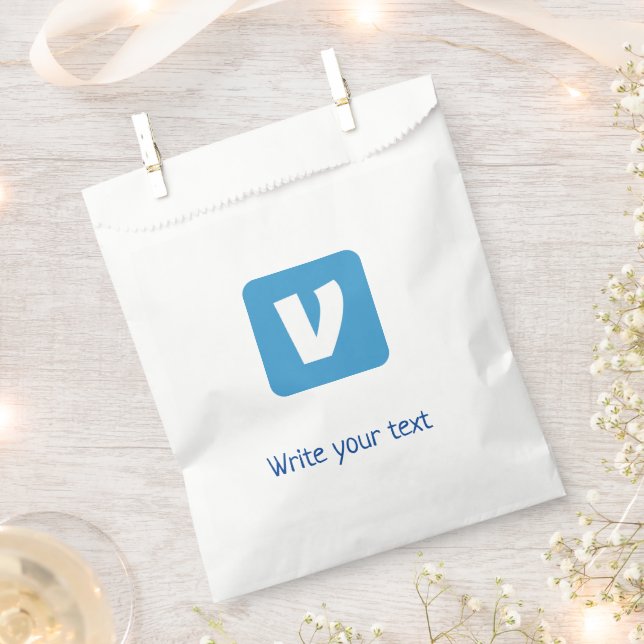 simple minimal add your text photo christmas       favour bags (Clipped)