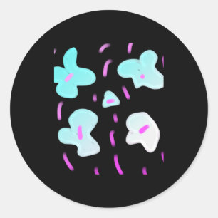 Simple Minimal Add Your Text Photo Christmas T S  Classic Round Sticker