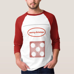 simple minimal add your text photo christmas T-S T-Shirt