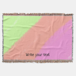 simple minimal add your text photo christmas   thr throw blanket