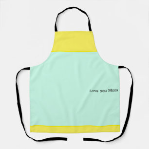 simple minimal  apron
