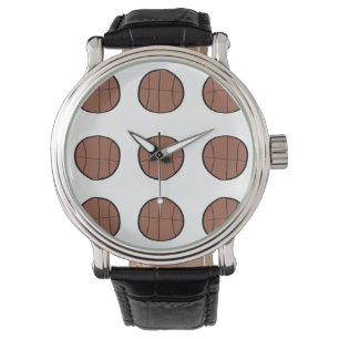 simple minimal basketball baseball bronn custom watch