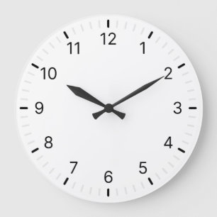 Simple Minimal Classic Large Clock