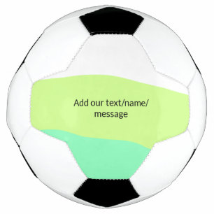Simple minimal colourful abstract add your text ce football
