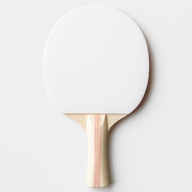 Simple minimal colourful abstract add your text ce ping pong paddle (Front)