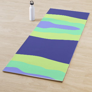 Simple minimal colourful abstract add your text ce yoga mat