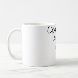 Simple minimal congrats add name date year graduat coffee mug