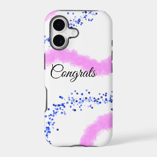 Simple minimal congratulations add your text name
