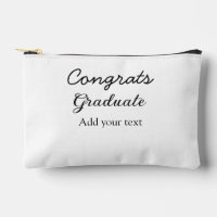 Simple minimal congratulations graduation add your
