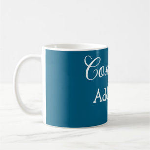 Simple minimal congratulations graduation add your coffee mug