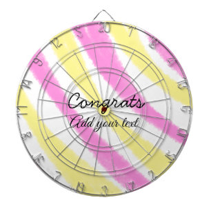 Simple minimal congratulations graduation add your dartboard