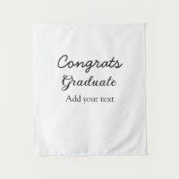 Simple minimal congratulations graduation add your