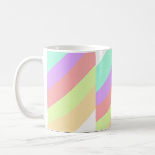 simple minimal custom add your logo address websit coffee mug (Left)