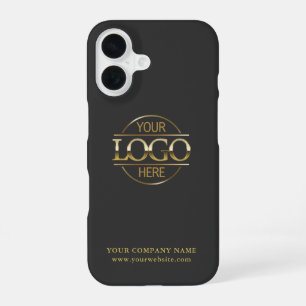 Simple Minimal Custom Business Company Logo iPhone 16 Case