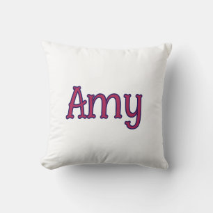 simple minimal customised name monogram classic    cushion