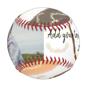 simple minimal customised name monogram couple th baseball