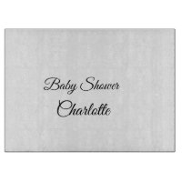 SIMPLE MINIMAL.CUTIE ADD NAME BABY baby shower Thr