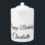 SIMPLE MINIMAL.CUTIE ADD NAME BABY happy birthday<br><div class="desc">Design</div>