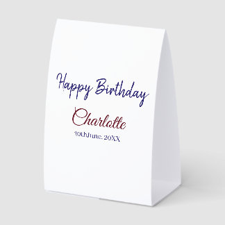 SIMPLE MINIMAL.CUTIE ADD NAME BABY happy birthday 
