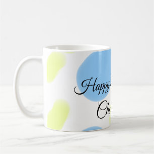 SIMPLE MINIMAL.CUTIE ADD NAME BABY happy birthday Coffee Mug