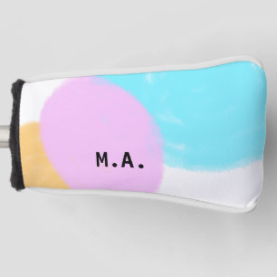 SIMPLE MINIMAL.CUTIE ADD NAME BABY letter Throw Pi Golf Head Cover