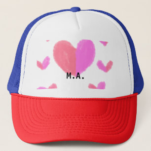 SIMPLE MINIMAL.CUTIE ADD NAME BABY letter Throw Pi Trucker Hat