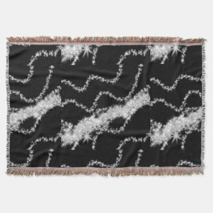 simple minimal design your logo fleece blanket