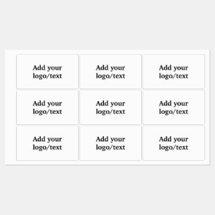 Simple minimal elegant add your text custom classi