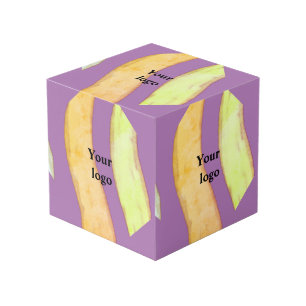 simple minimal elegant colourful design custom add cube