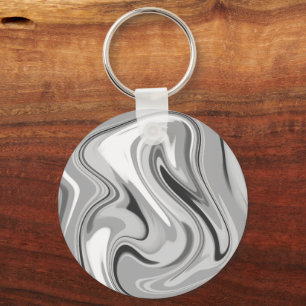 Simple minimal elegant custom logo here company b key ring